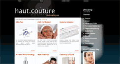 Desktop Screenshot of hautcouture.de
